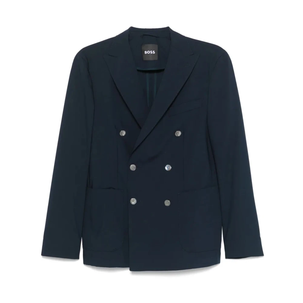 Hugo - Jackets > Blazers - Blue - Hugo - Modalova
