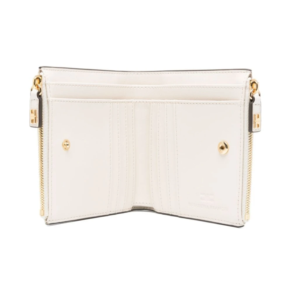 Elisabetta Franchi Stijlvolle Portemonnees Collectie Beige Dames