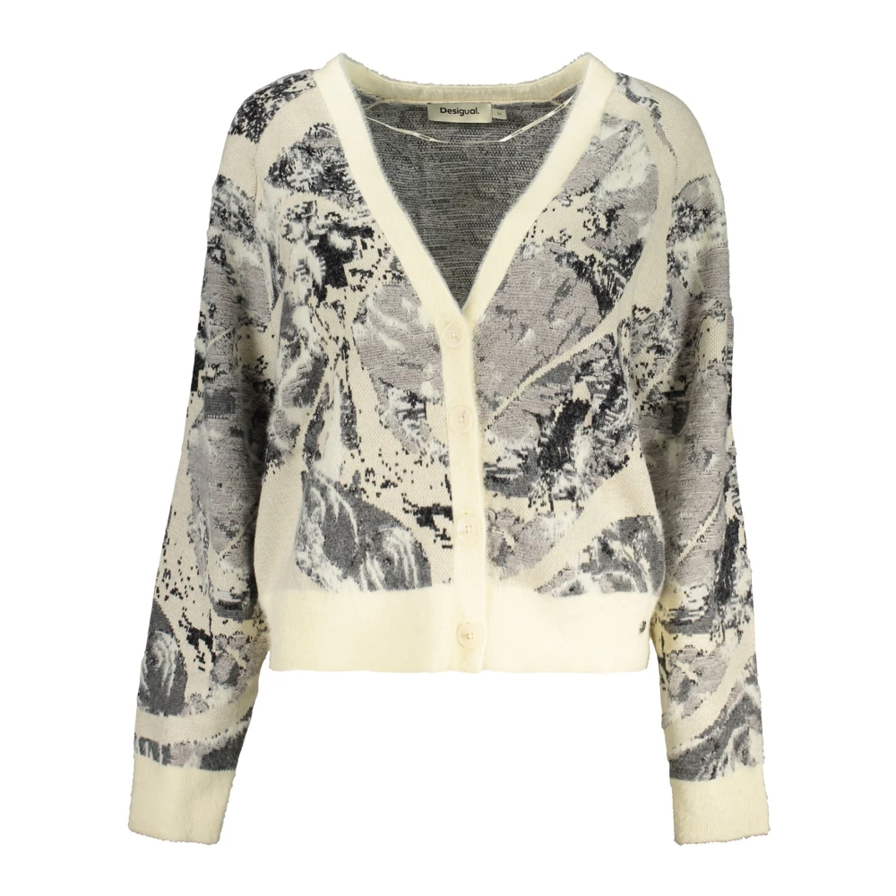 Desigual Women's Blanc Woman Sweater Lacroix - Image 3