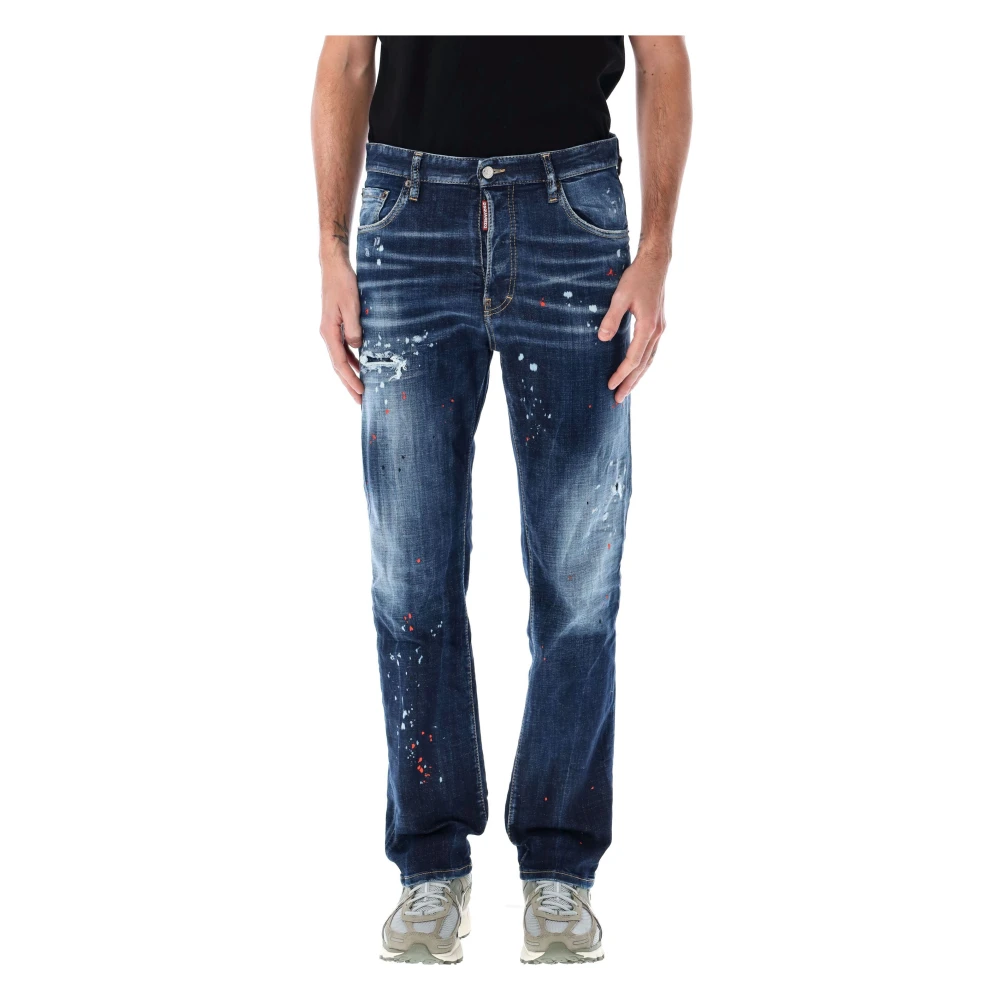 Dsquared2 Denim Jeans 642 Blue Heren