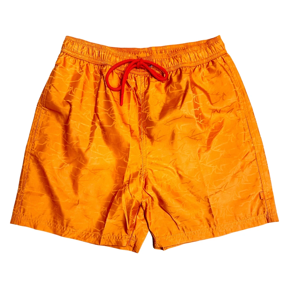 Paul & Shark, Herre, Shorts, Oransje, M