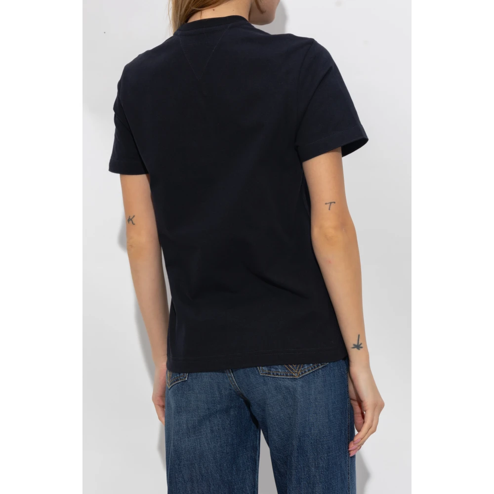 Bottega Veneta Katoenen T-shirt Blue Dames