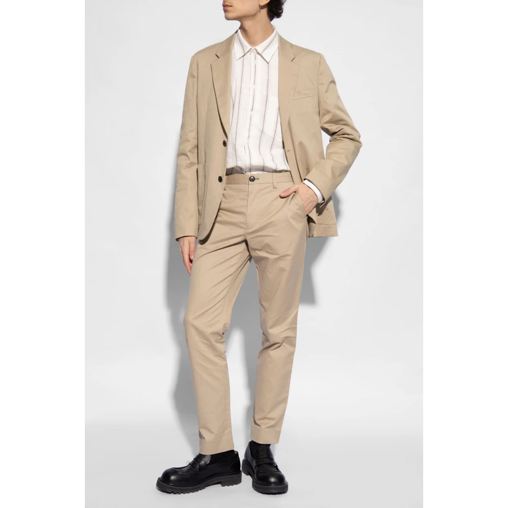 PS By Paul Smith Broek met toelopende pijpen Beige Heren