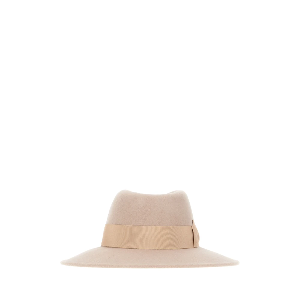 Borsalino Stijlvolle Hoeden Collectie Beige Dames