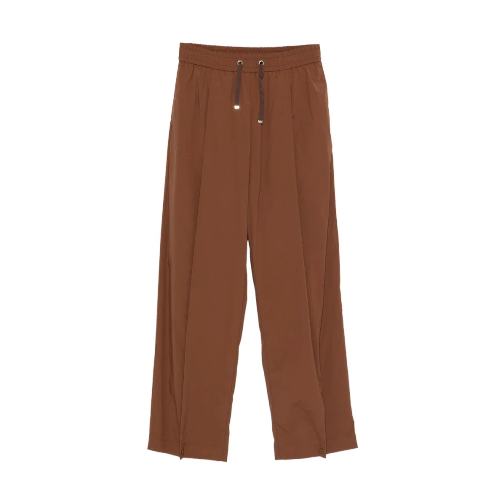 Herno Donna Marrone Pantaloni, S, New,