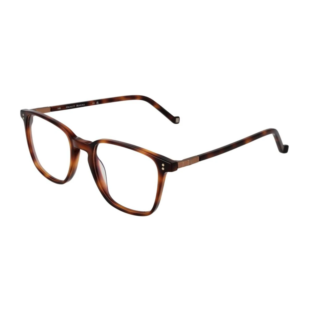 Hackett Bruine Vierkante Blauwfilter Optische Monturen Brown Heren