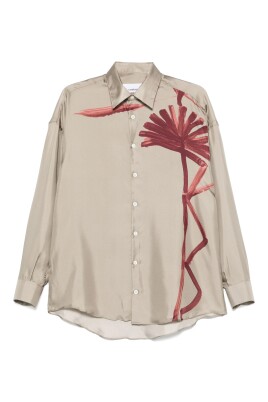 green-striped-silk-shirt