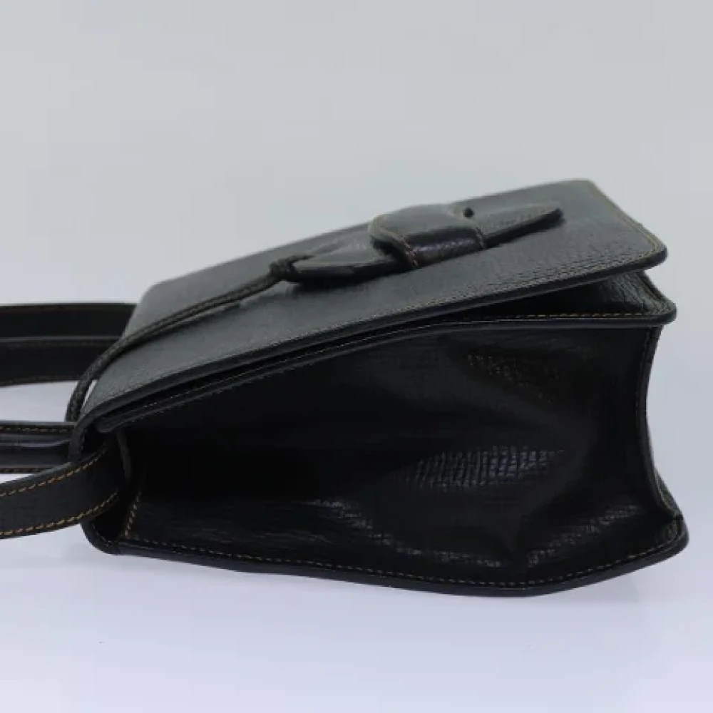 Loewe Pre-owned Leather handbags Black Dames