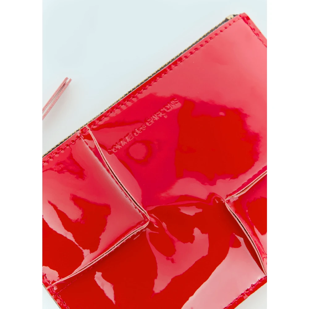 Comme des Garçons Patentleren ritszakje Red Dames