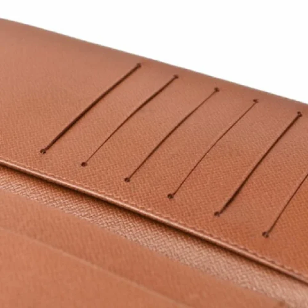 Louis Vuitton Vintage Pre-owned Canvas wallets Brown Dames