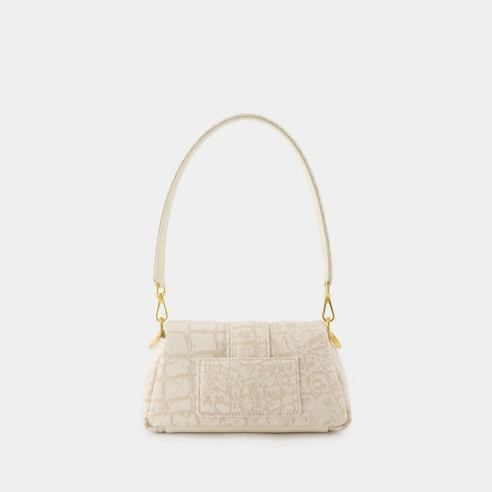 Jacquemus Beige Leren Schoudertas Beige Dames