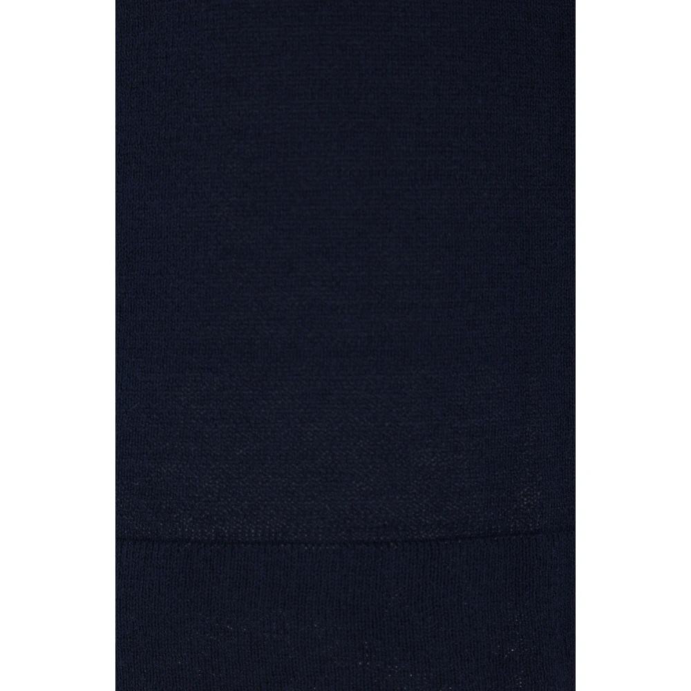 Caruso Blauw Katoenen T-shirt en Polo Blue Heren