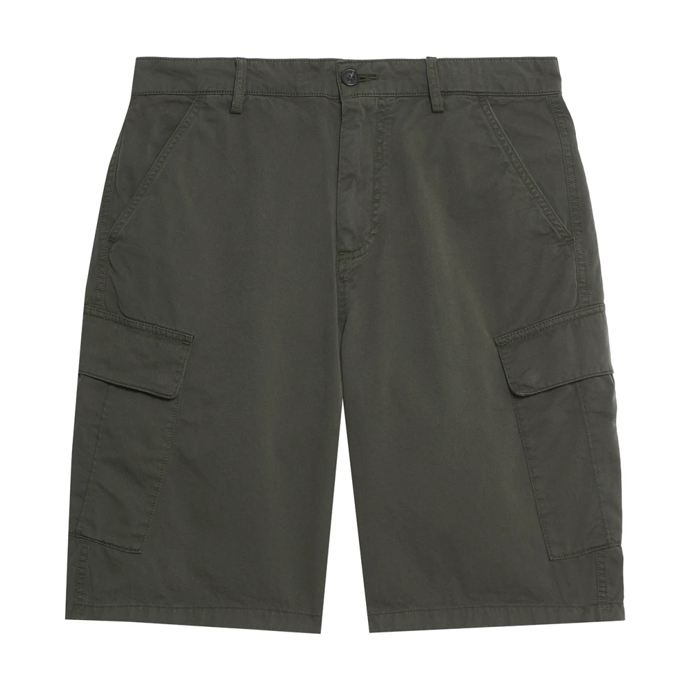 Lyle & Scott Men's Green Wembley Cargo Short - Casual Shorts - W34 - Shorts