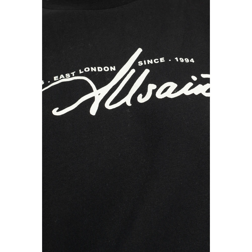 AllSaints Callie T-shirt Black Dames