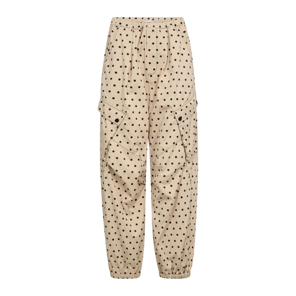 Co'couture Vrouw Beige Broeken Dames, L, Trainingsbroeken