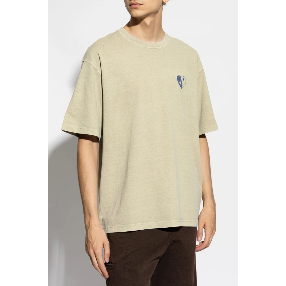 Samsøe T-shirt Sapoetry Green Heren