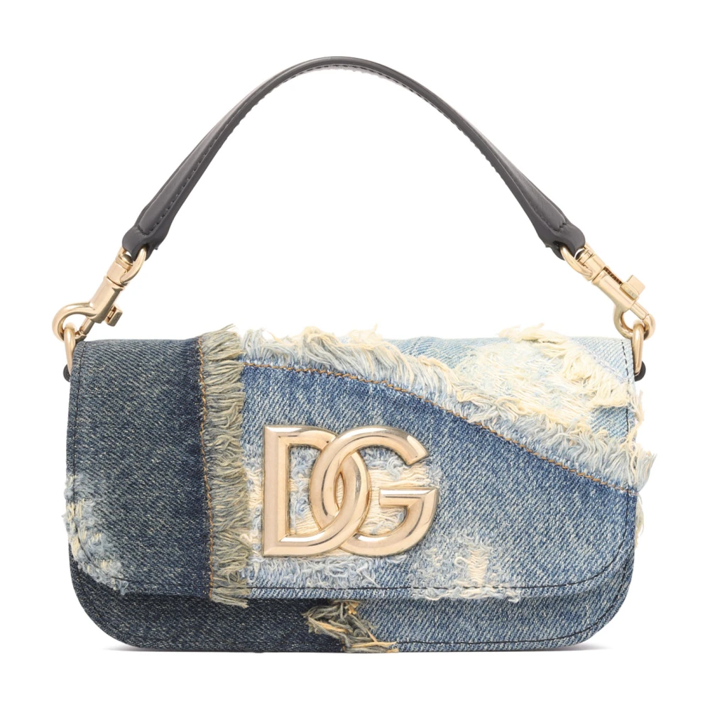 Dolce & Gabbana Stijlvolle Tassen Collectie Blue Dames