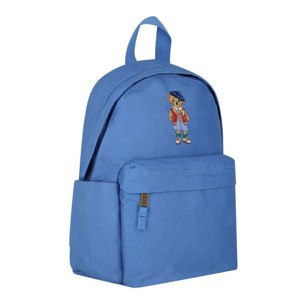 Ralph Lauren Polo Bear Canvas Rugzak Blue Unisex