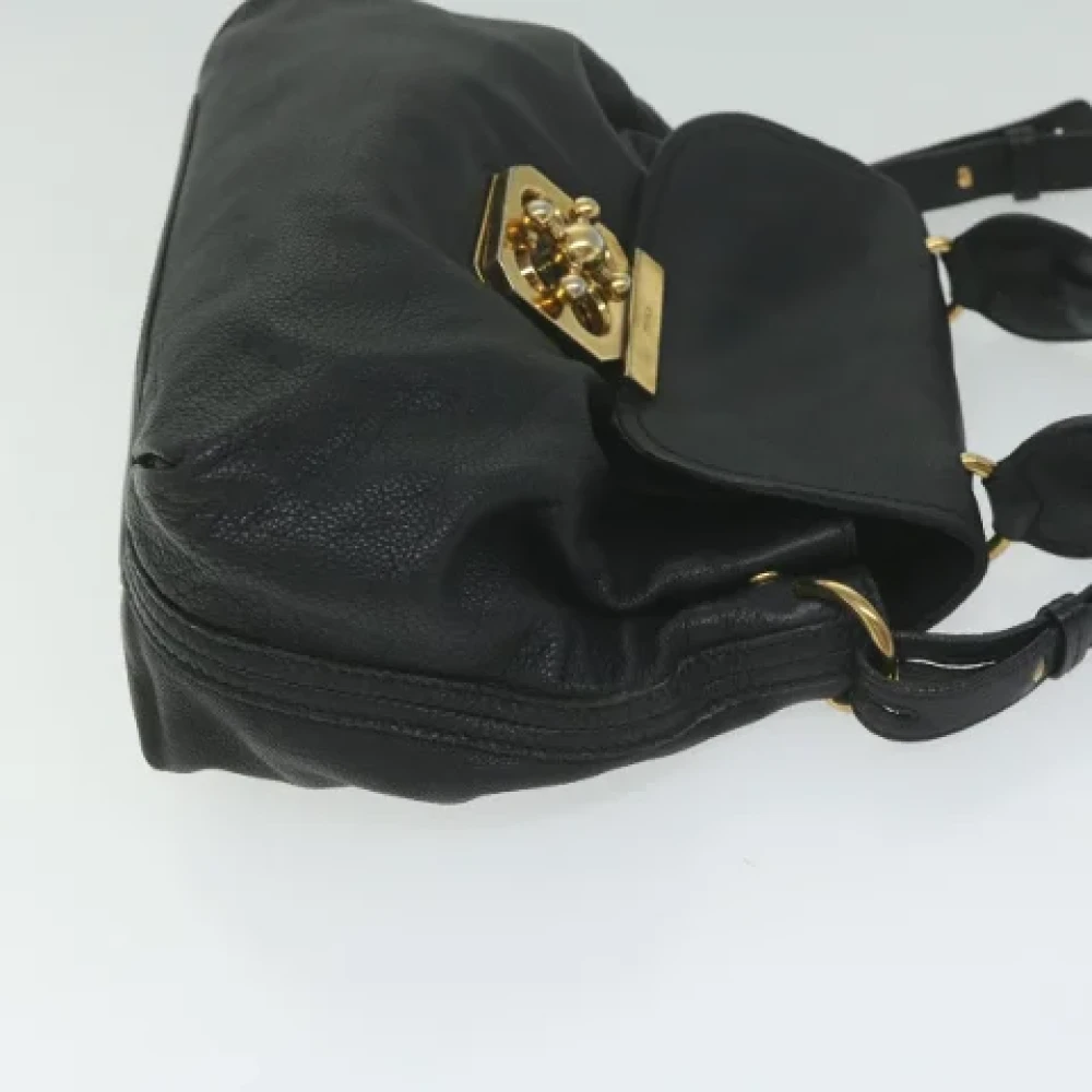 Chloé Pre-owned Leather handbags Black Dames