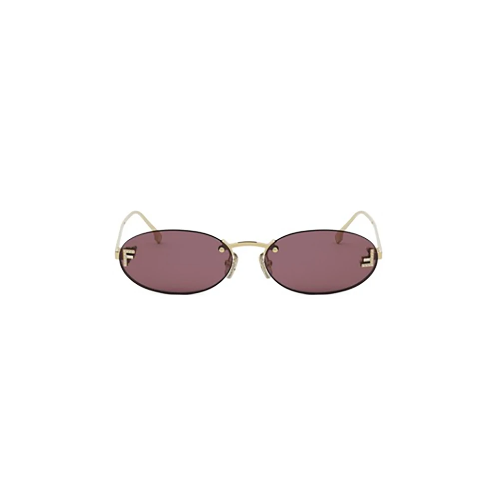 Fendi Unisex Yellow Sunglasses, 54 Mm, Stylish Crossbody Bag
