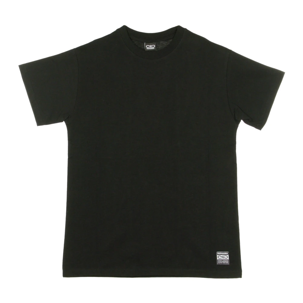 Propaganda Zwarte Nightmare Ribs Heren Tee Black Heren
