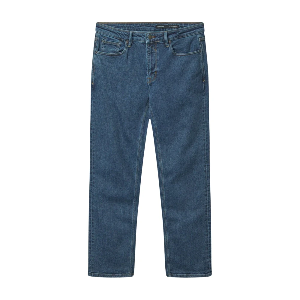 Gabba Losse Stretch Jeans in Blauw Blue Heren