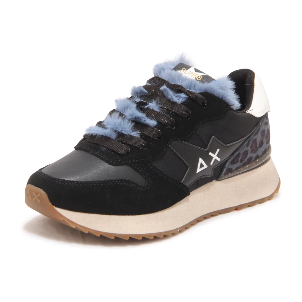 Sun68 Stargirl Animalier 11 Dames Schoenen Zwart