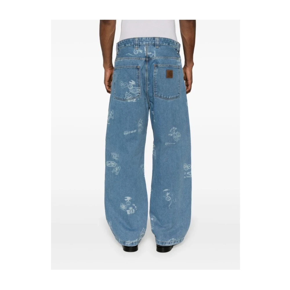 Carhartt WIP Stamp Pant Jeans Blue Heren