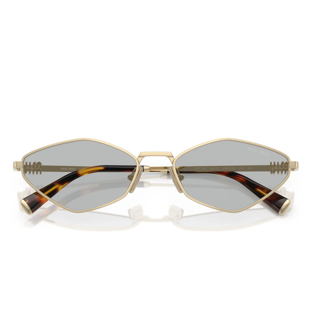 Miu Miu Unisex Yellow Sunglasses, 56 Mm, Mu56zs Sunglasses