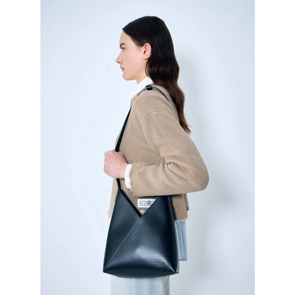 MM6 Maison Margiela Fortune Cookie Schoudertas Black Dames