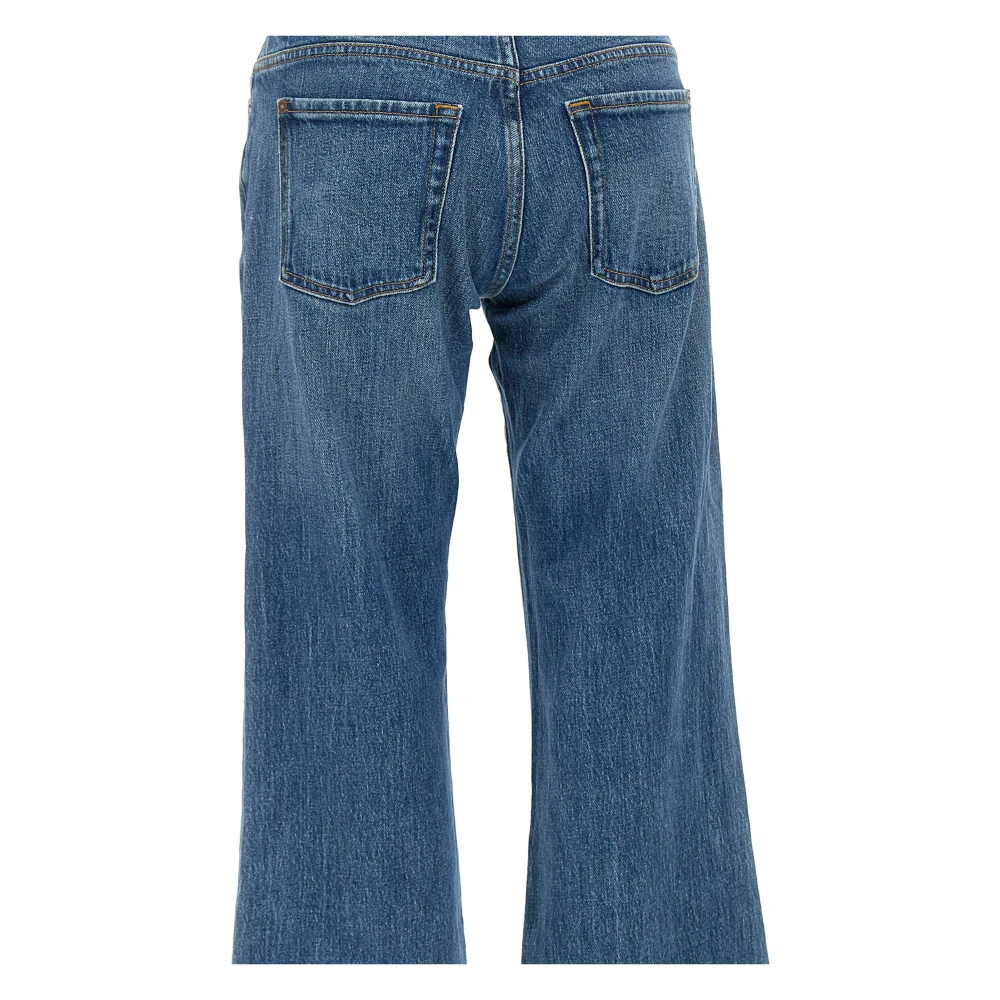 7 For All Mankind Flare Jasper Jeans Blue Dames