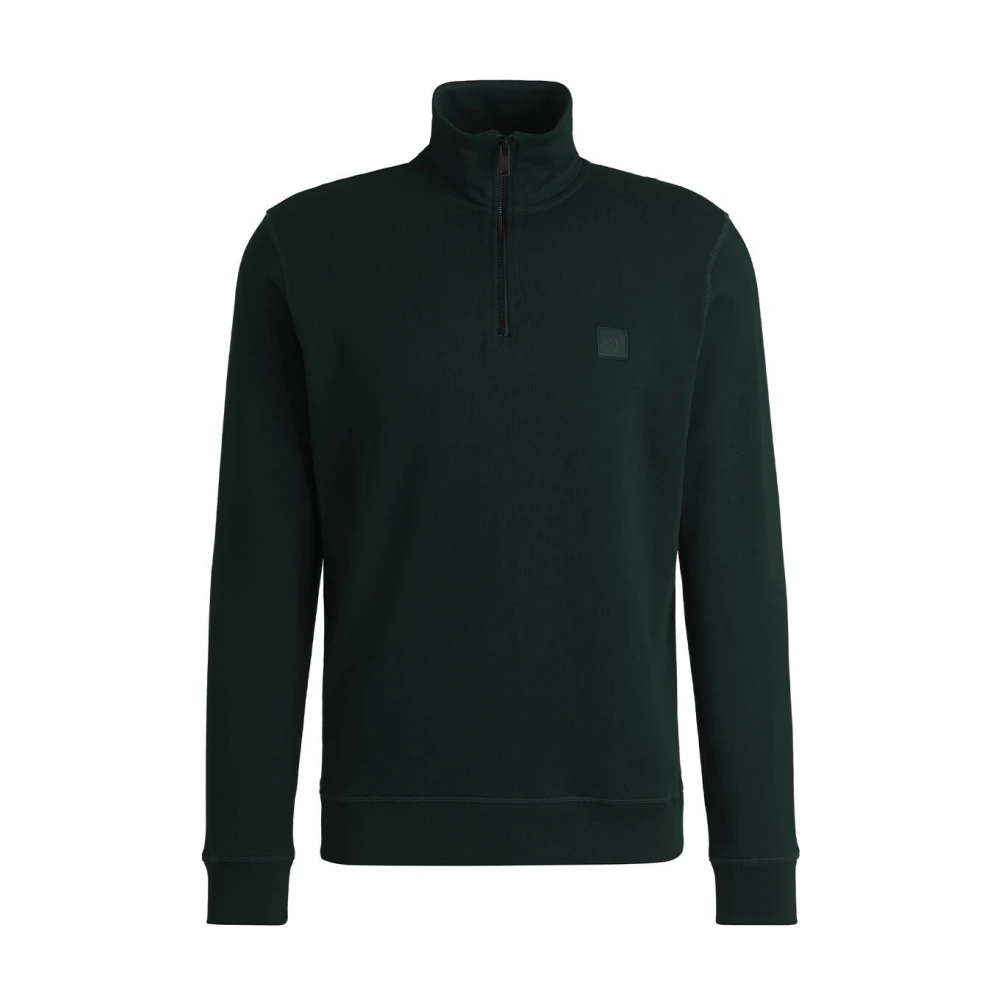 Boss Orange Stijlvol Sweatshirt Zetrust Green Heren