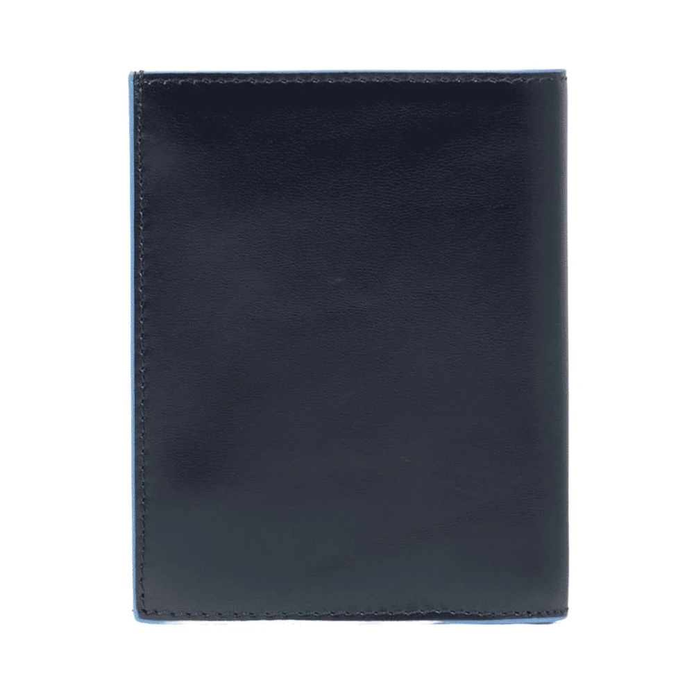 Piquadro Men's Blue Wallets & Cardholders, One Size, Vertical Wallet With Coin Pocket