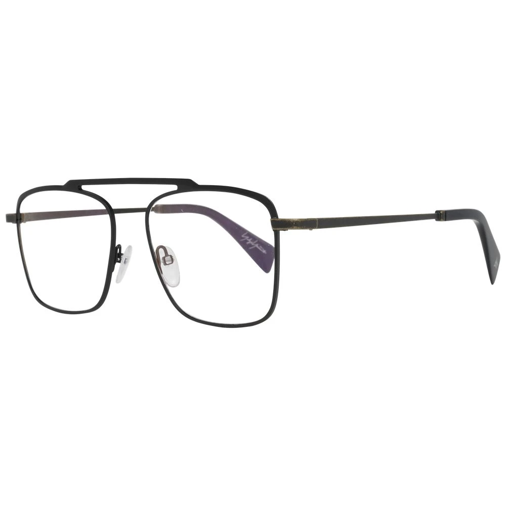 Yohji Yamamoto Men's Black Aviator Optical Frames For - Glasses - One Size - Accessories