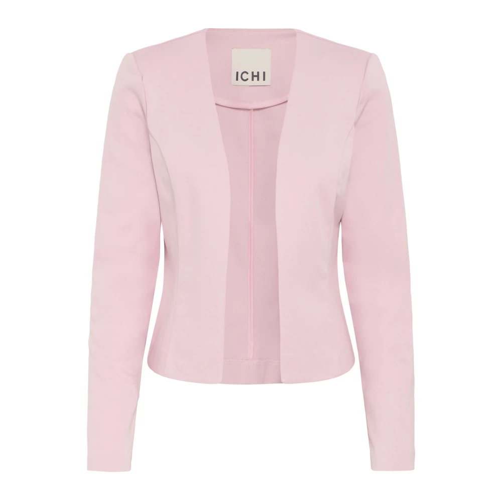 Ichi Geurige Lila Blazer Korte Jas Purple Dames