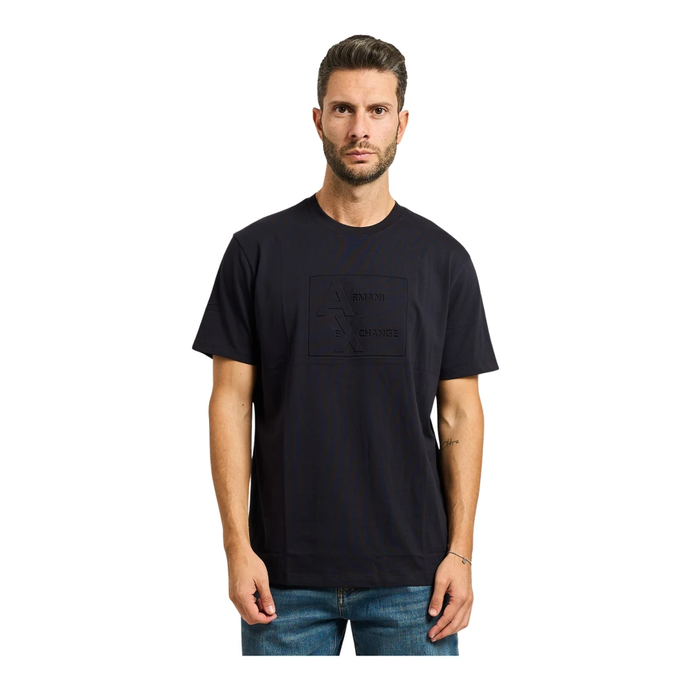 Armani Exchange Herren Blau Oberteile, Xlgröße: