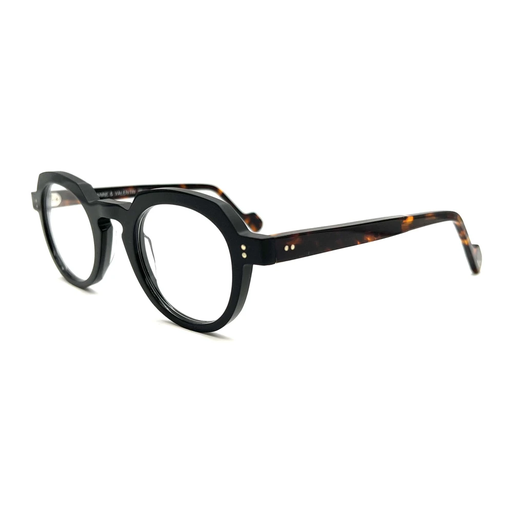Anne & Valentin Zwarte Optische Frames Stijlvol Ontwerp Black Dames
