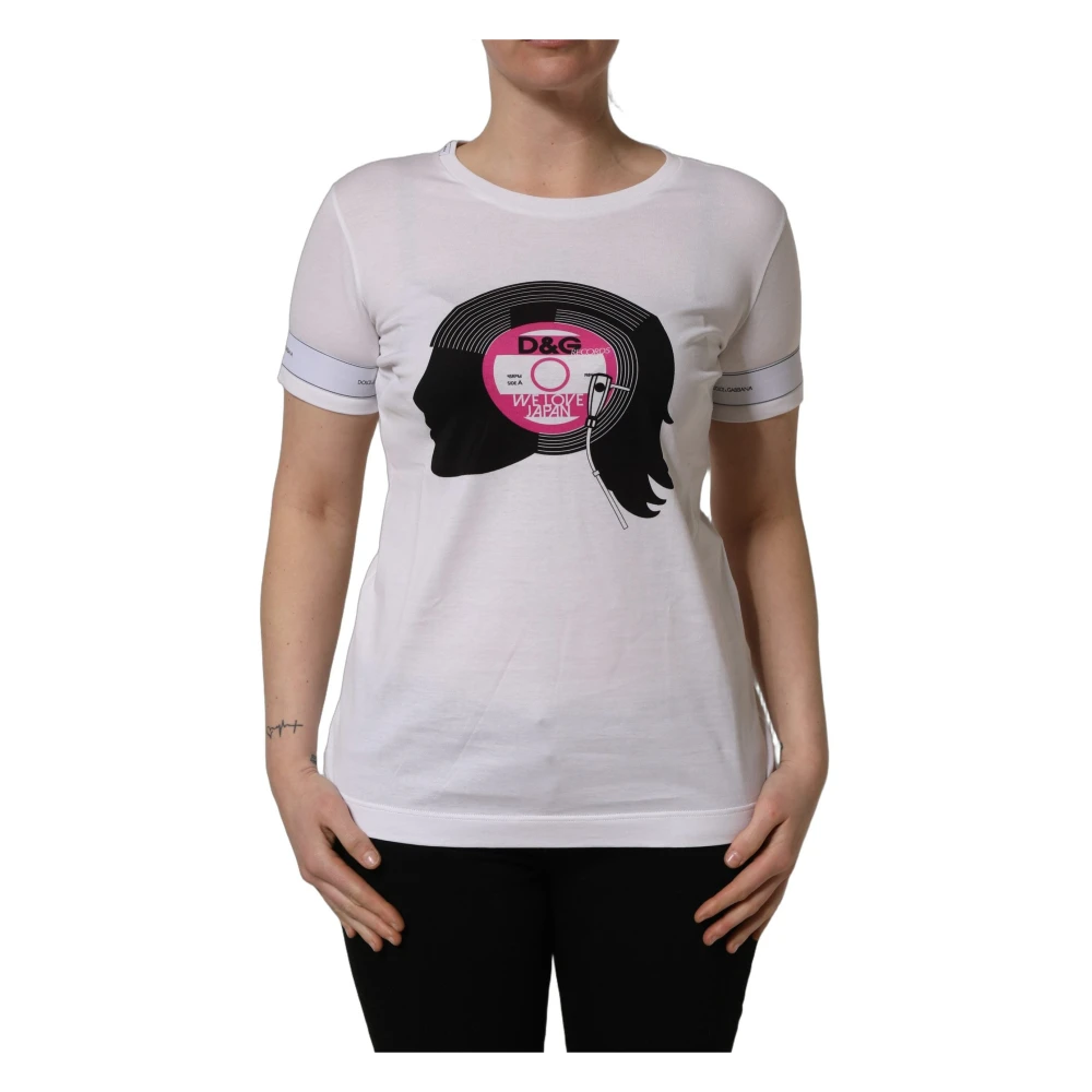 Dolce & Gabbana Mujer Blanco Camisetas, Talla: L