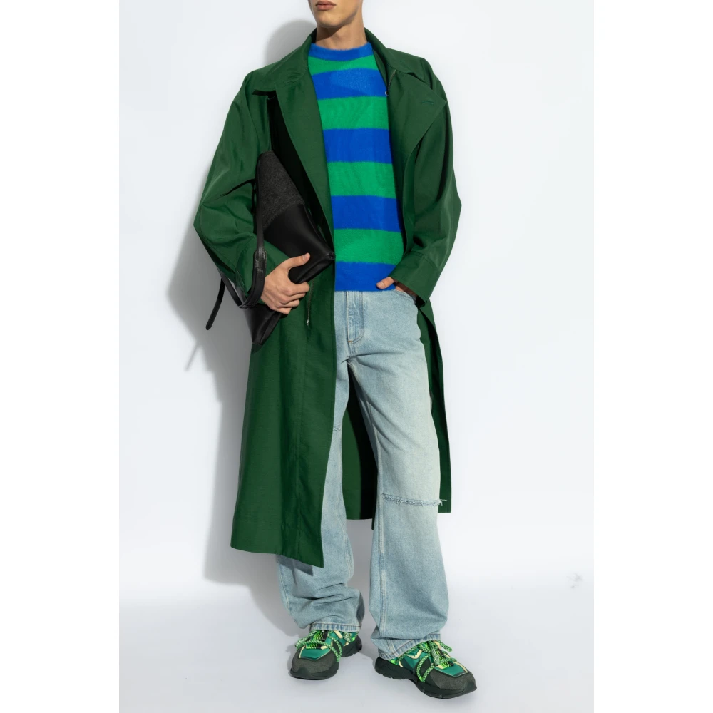 Lacoste Trui met logo Green Heren