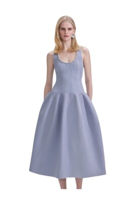 clear-blue-dress-elegant-style