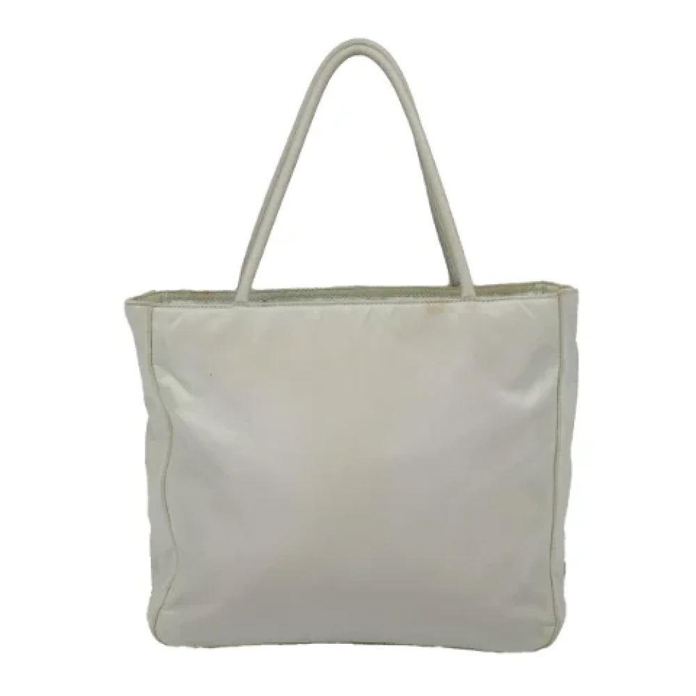 Prada Vintage Pre-owned Nylon prada-bags Gray Dames