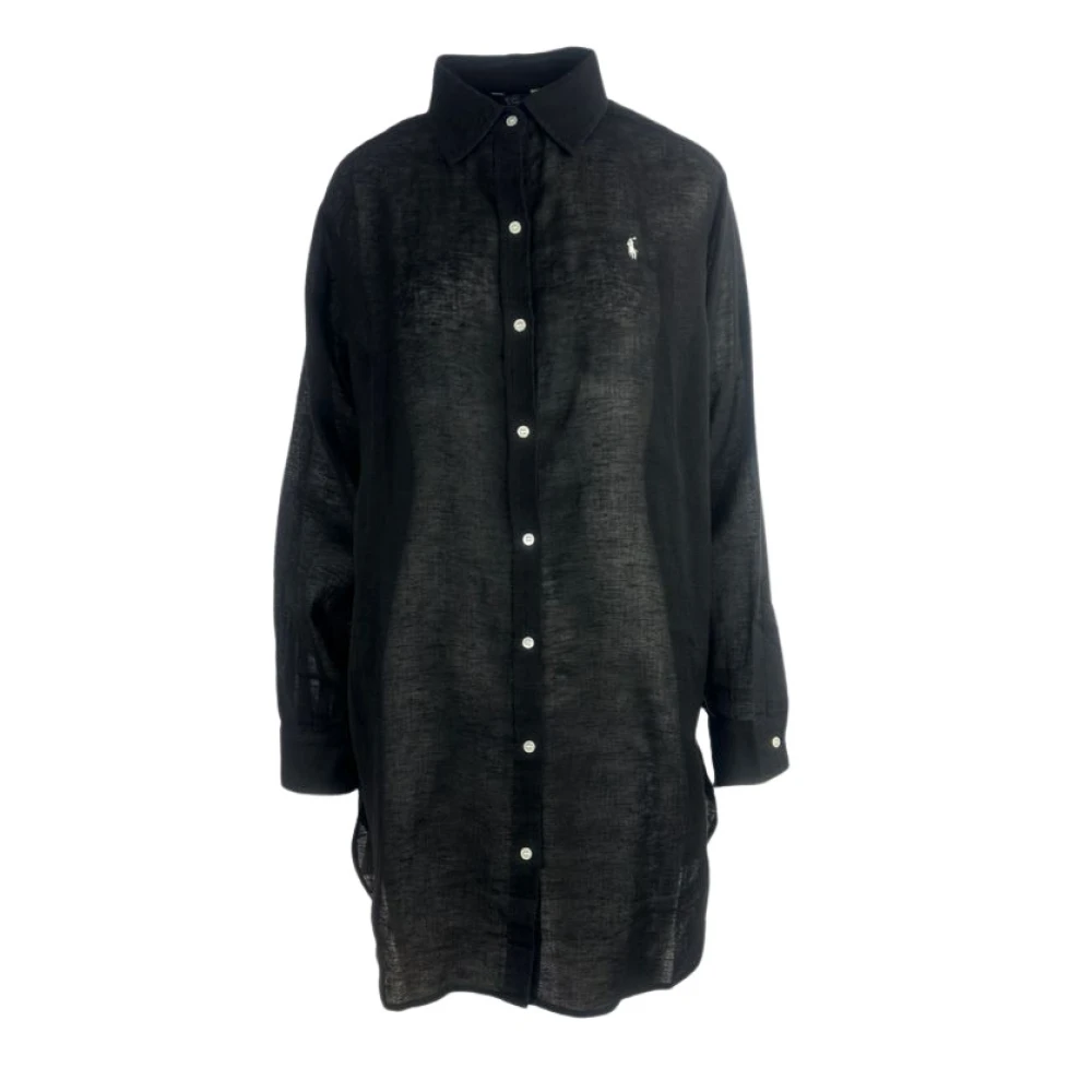 Polo Ralph Lauren Donna Nero Abiti, S, New,