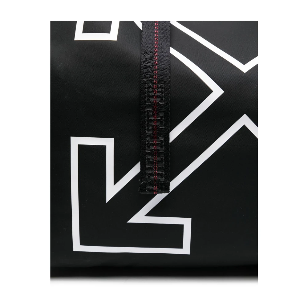 Off White Zwarte tassen met stijl Black Heren