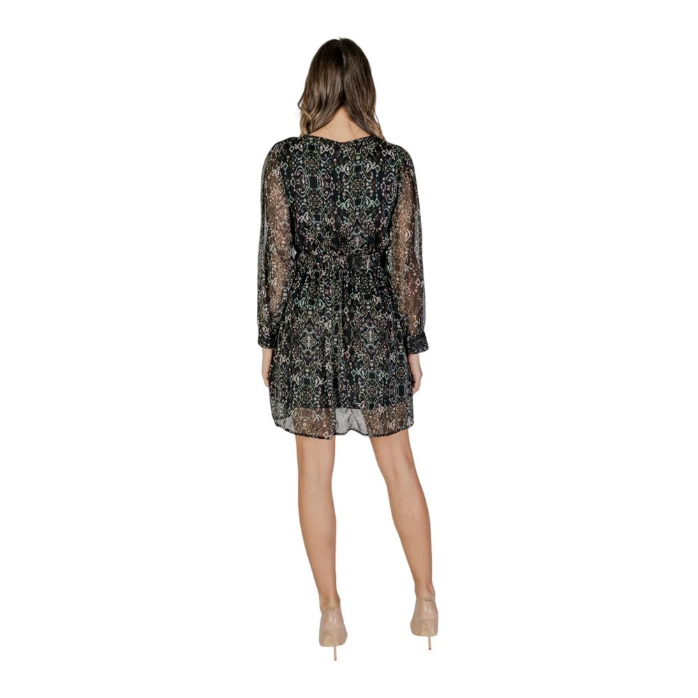 Only Zwarte Jurk Herfst Winter Collectie Black Dames