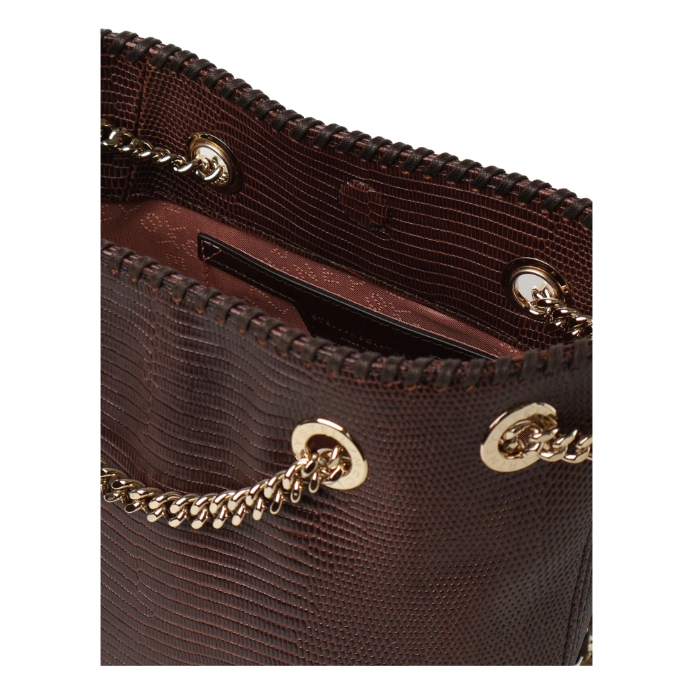 Stella Mccartney Stijlvolle Bruine Kunstleren Tas Brown Dames