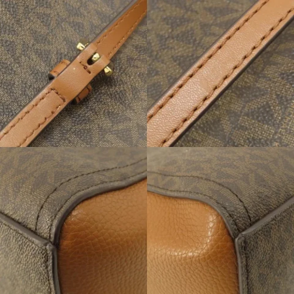 Michael Kors Pre-owned Fabric totes Brown Dames
