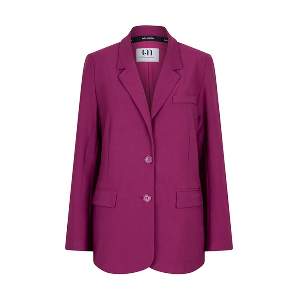 Lofty Manner Quinn Blazer Purple Dames