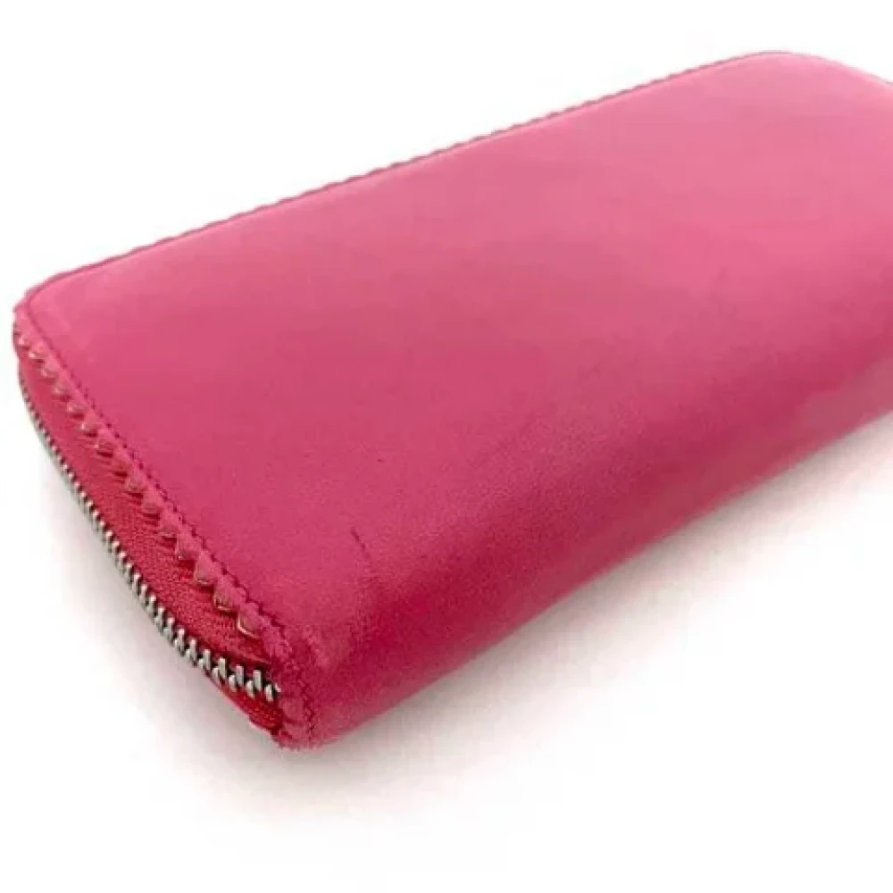 Loewe Pre-owned Leather wallets Pink Dames