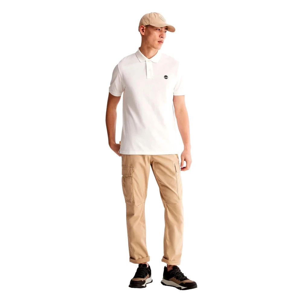 Timberland Polo met korte mouwen White Heren