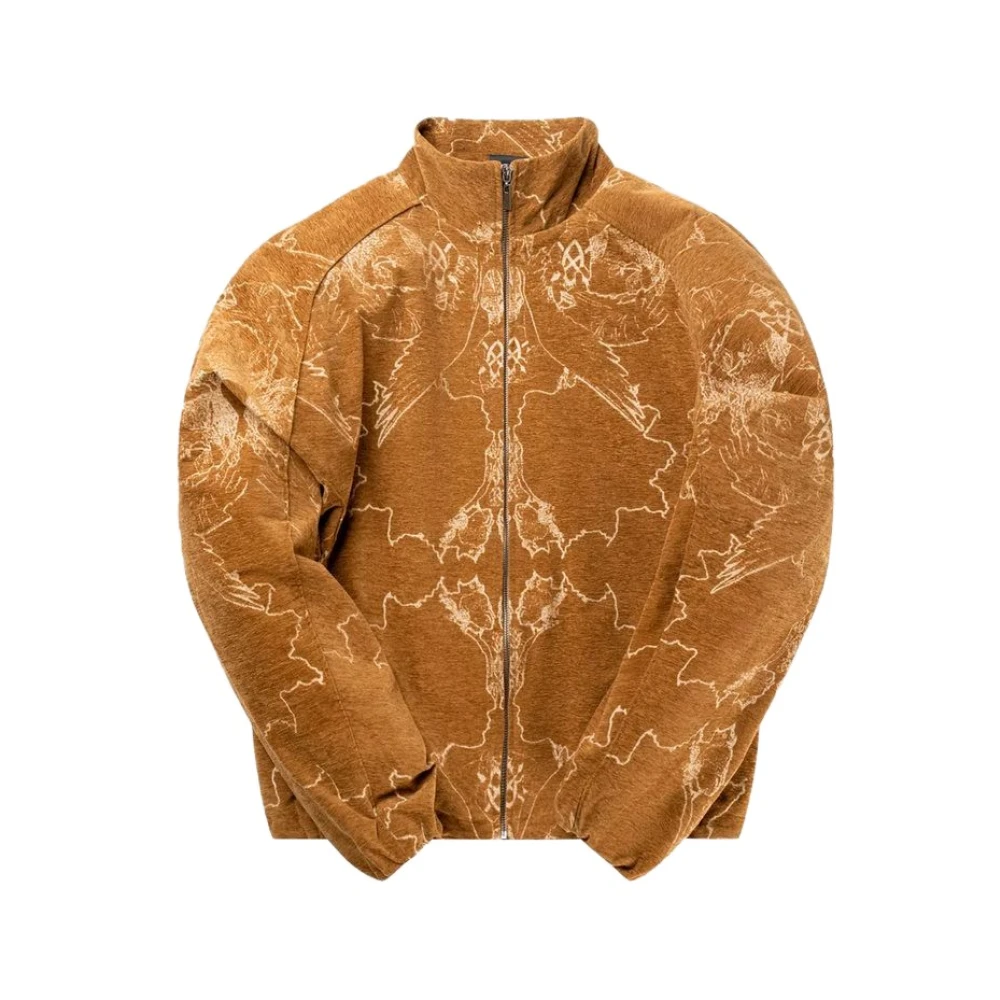 Daily Paper Camel Track Jacket Brown Heren